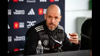 Ten Hag says Man Utd couldn't sign his target due to FFP restrictions.