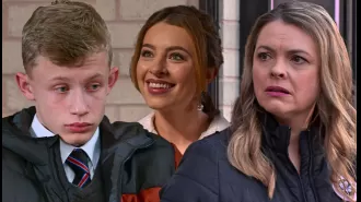 Coronation Street releases sneak peek videos revealing a resident's suspension and a big comeback causing chaos on the cobbles.