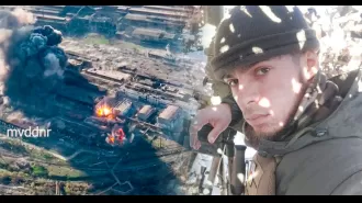 Ukrainian marine, injured in war, shares story of two years of conflict.