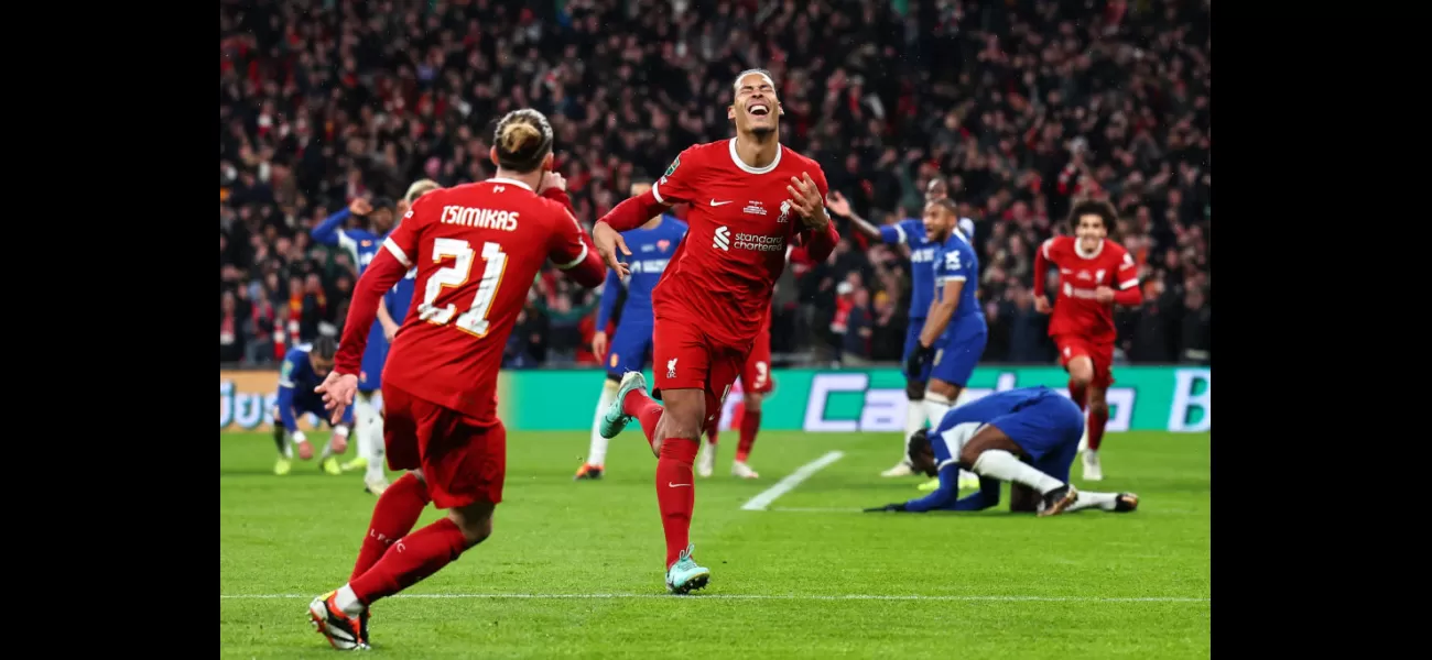 Van Dijk's goal secures Liverpool's victory against Chelsea in a dramatic Carabao Cup final.