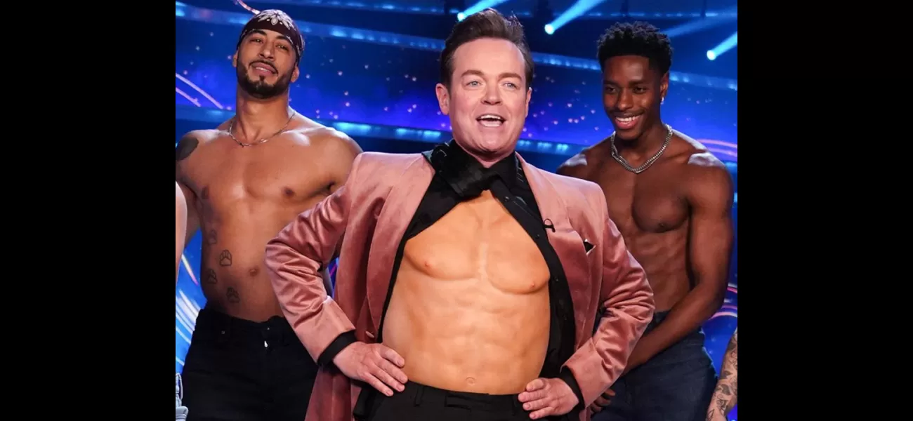 Fans stunned as Stephen Mulhern tears shirt open on Dancing On Ice, causing them to freak out.