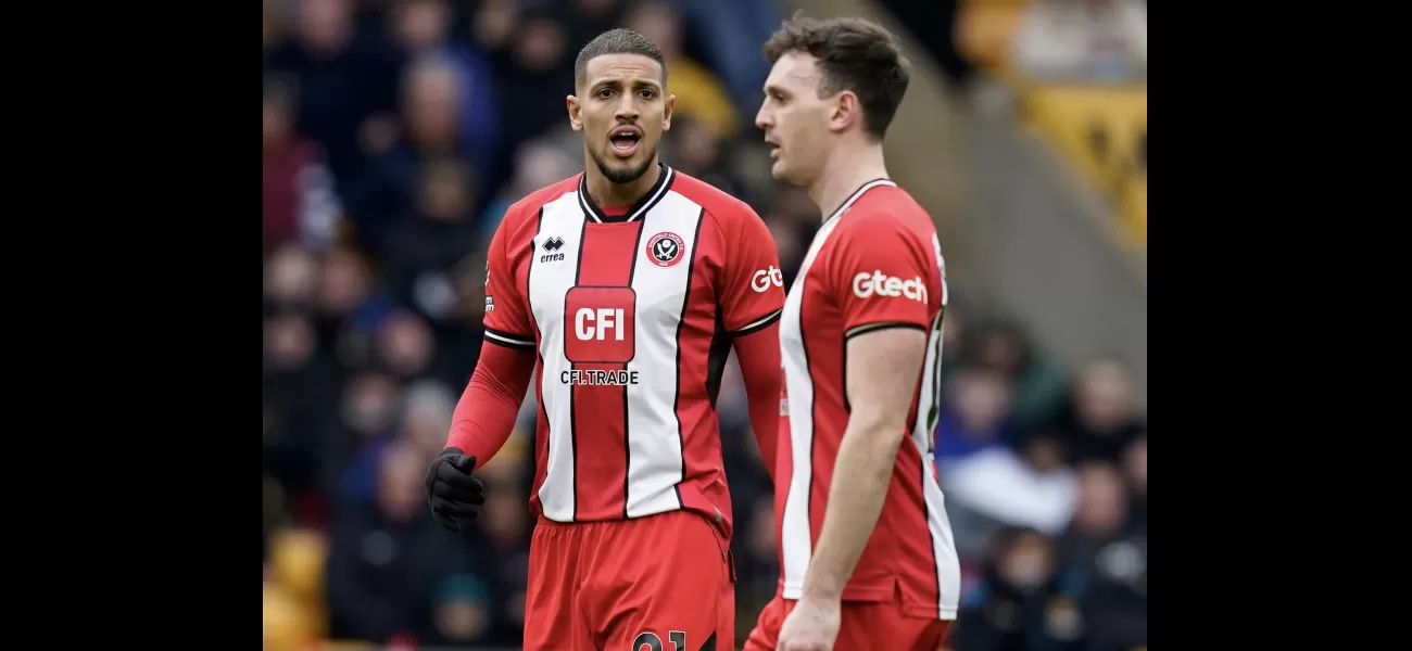 Sheffield United's manager addresses incident between players during game against Wolves.
