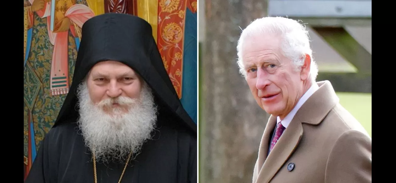 A Greek monk is offering advice to King Charles following a cancer diagnosis.
