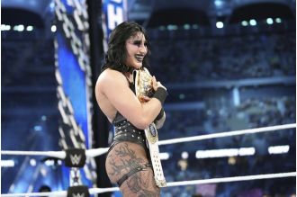 There is speculation that Rhea Ripley's sister resembles her so much that it suggests time travel.
