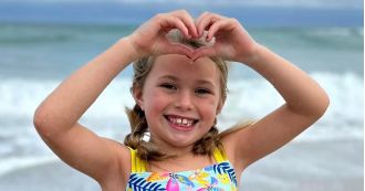 Parents mourn death of their joyful 7-year-old daughter who was tragically killed when the hole she was digging caved in.