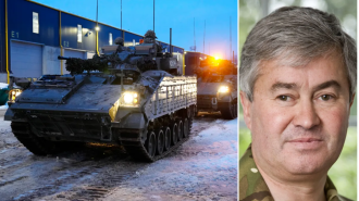 Former head of the Army supports suggestion for UK to plan for mandatory military service in case of Russian aggression.