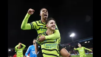 Declan Rice says he's pleasantly surprised by his Arsenal teammate's performance since his record-breaking transfer.