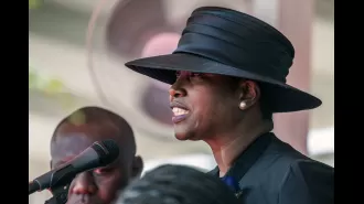 The wife of Haiti's murdered president is being accused of involvement in his assassination.