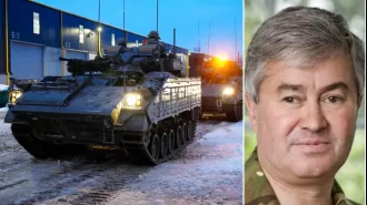 Former head of the Army supports suggestion for UK to plan for mandatory military service in case of Russian aggression.