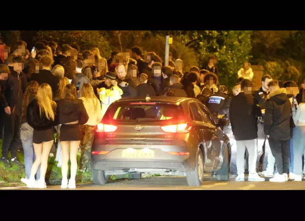 Police alerted to large Facebook party