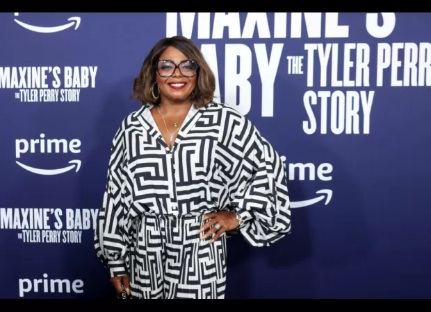 Tyler Perry gives Cocoa Brown $400K after fire destroys her home.