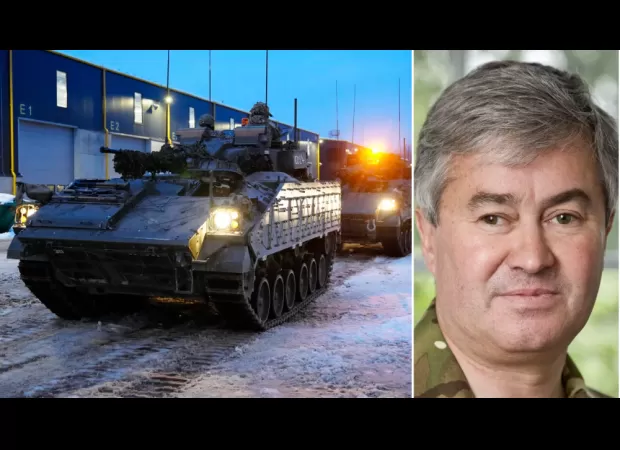 Former head of the Army supports suggestion for UK to plan for mandatory military service in case of Russian aggression.