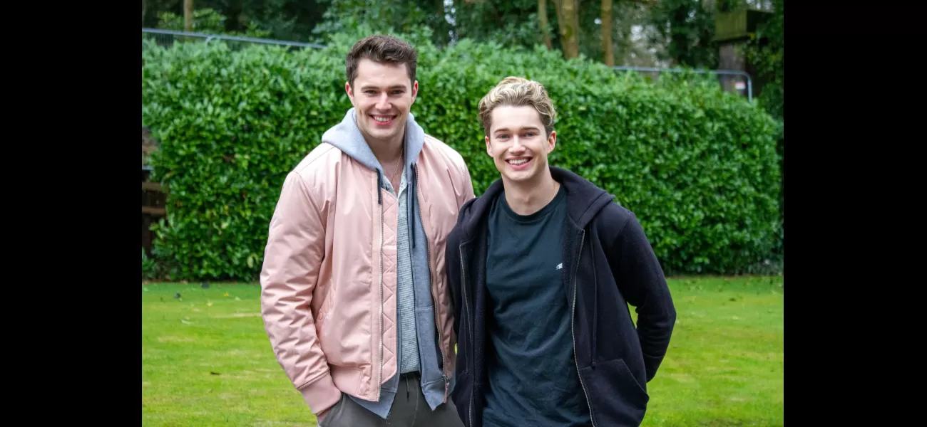 Brothers AJ and Curtis Pritchard talk about potentially returning to Hollyoaks despite their initial acting struggles and famous scene.