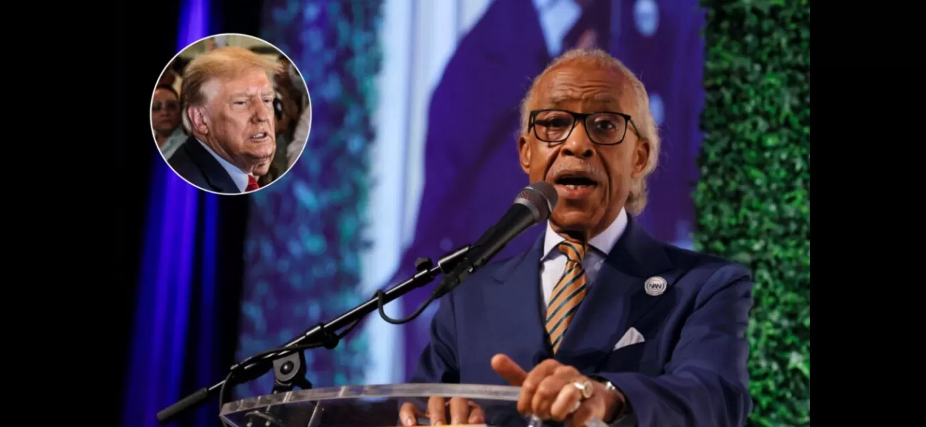 Al Sharpton criticizes Donald Trump for associating himself with the struggles of the African American community.