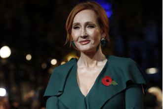 JK Rowling criticizes Sky News for referring to a transgender murderer as a female.