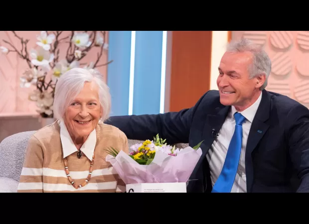 Morning show host Dr Hilary Jones shares news of his 97-year-old mother Noreen's passing.