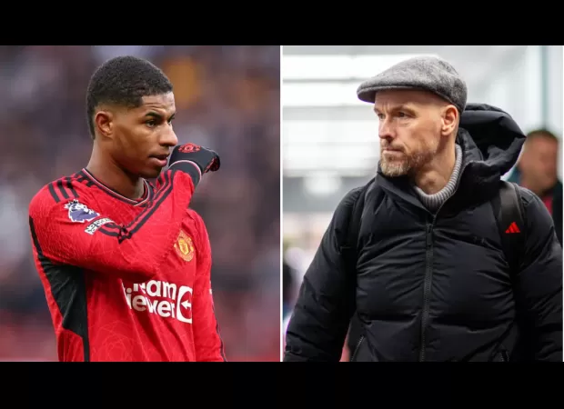 Man Utd's Rashford and Ajax's ten Hag have a strained relationship after Rashford's wild night out in Belfast.