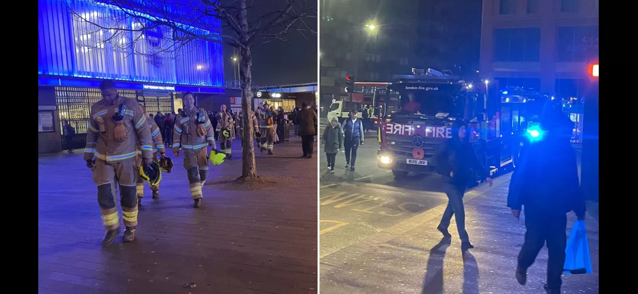 London's Tube experiences major disruptions due to fire alarm, causing delays on one of the busiest lines.