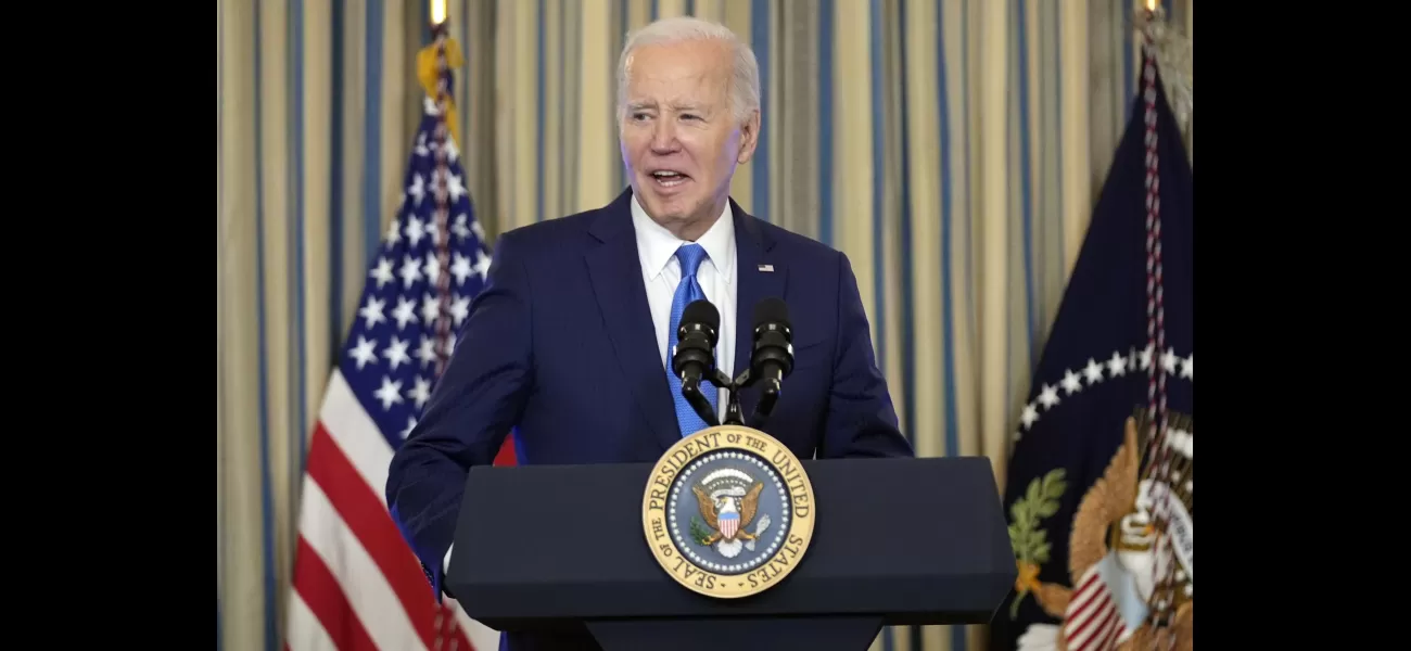 Biden makes light-hearted comments about the outcome of his unplanned medical check-up.
