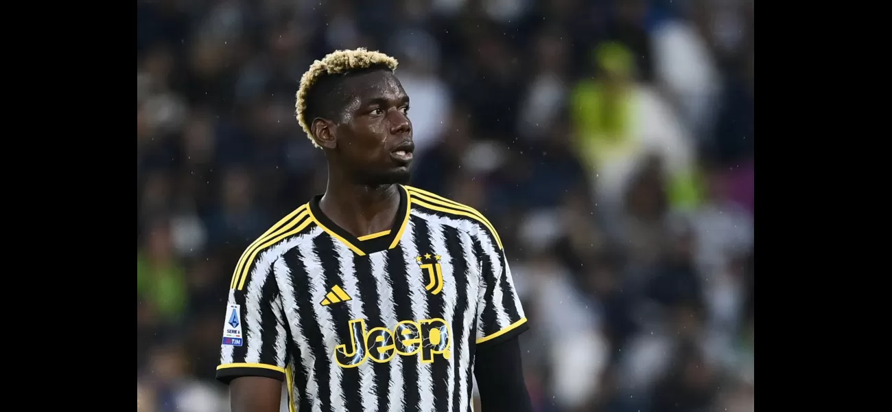 Pogba releases statement following 4-year ban from soccer for doping.