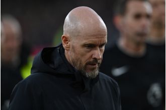 Ajax coach Erik ten Hag responds to Sir Jim Ratcliffe's decision not to publicly support him for Manchester United.