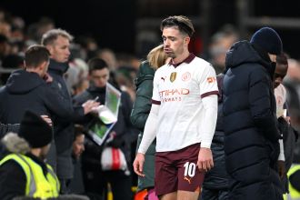Man City's manager, Pep Guardiola, gives an update on Jack Grealish's injury after their win against Luton.