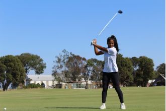 First African American Woman Golfer at Texas A&M Discovers Her Swing
