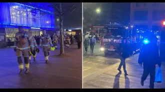 London's Tube experiences major disruptions due to fire alarm, causing delays on one of the busiest lines.