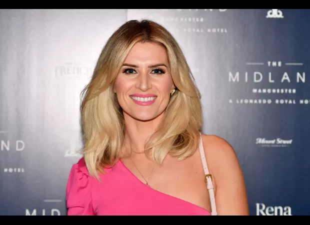 Sarah Jayne Dunn was congratulated and asked about if she is pregnant.