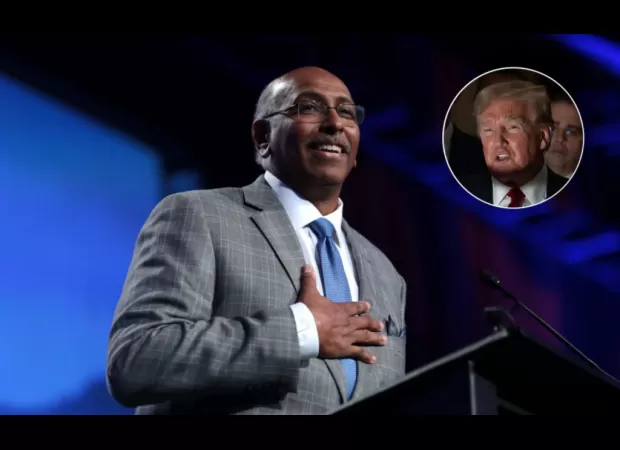 Former Republican National Committee chairman condemns President Trump for remarks about African American voters.