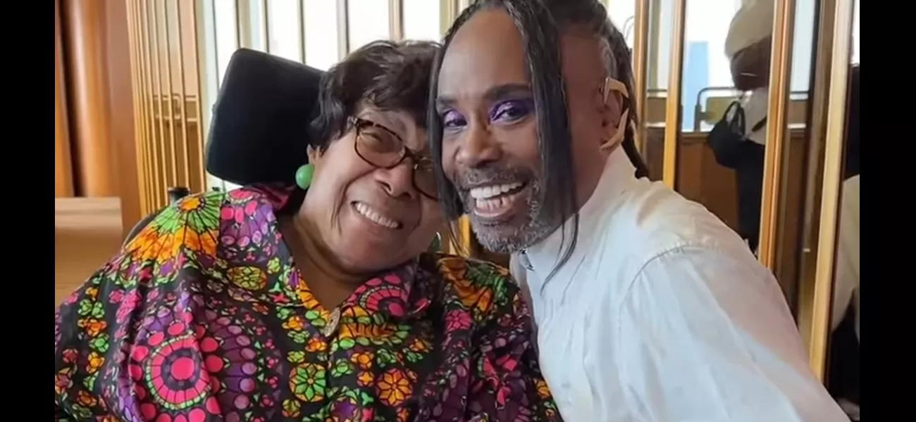 Billy Porter is feeling devastated following the passing of his 79-year-old mother.