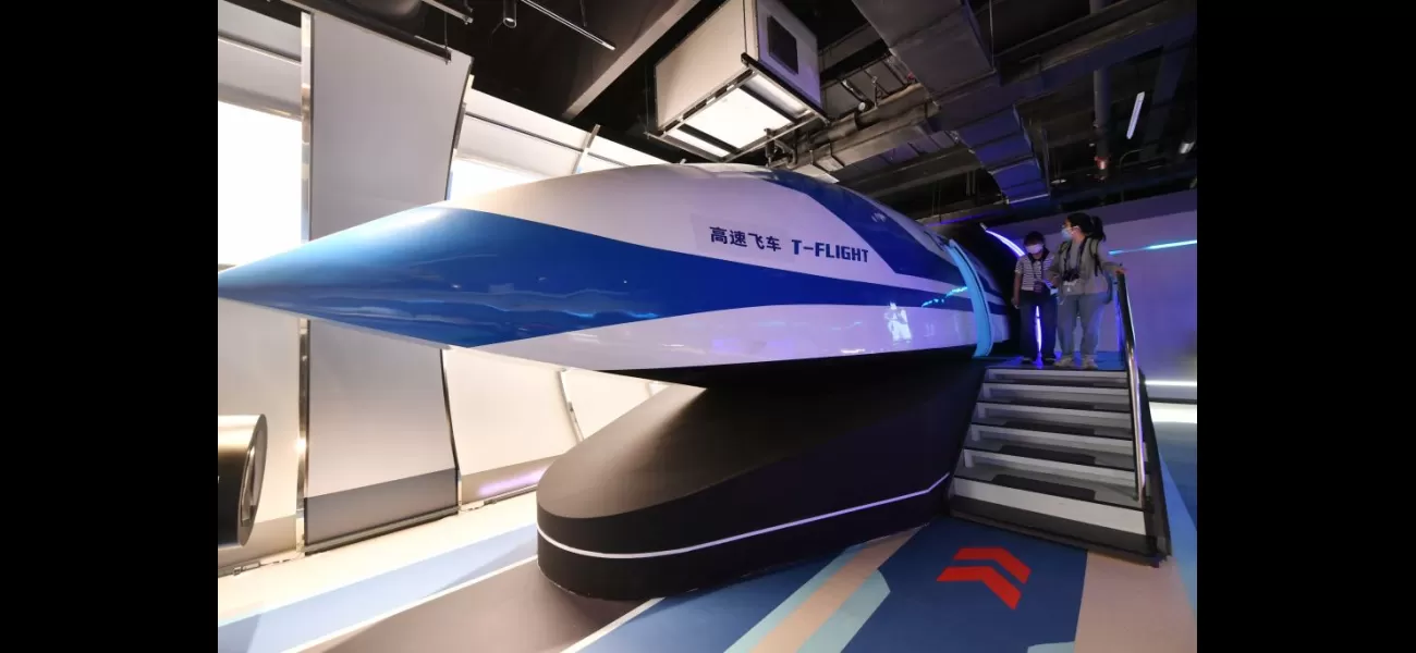 China unveils new magnetic train that can exceed the speed of sound.