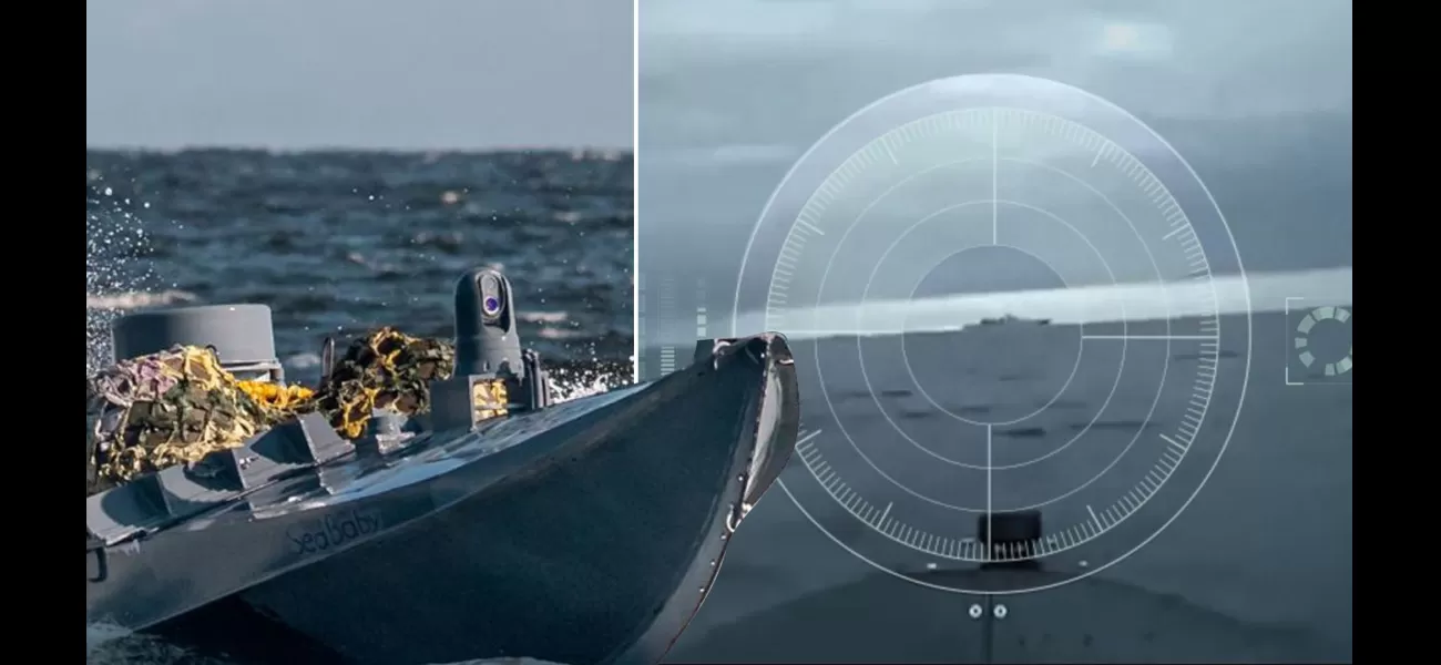Ukraine's new 'Sea Baby' drones are ready to track down Russian troops.