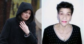 Elderly man with Alzheimer's killed by woman in Lloyds bank during outburst.