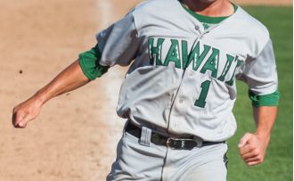 College baseball player gets kicked out of a game due to a silly technicality.