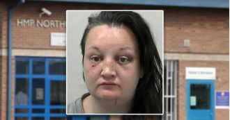 Fraudulent woman imprisoned for sneaking drugs into jail through a kiss.