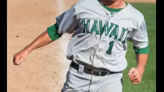 College baseball player gets kicked out of a game due to a silly technicality.