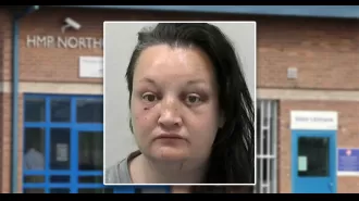 Fraudulent woman imprisoned for sneaking drugs into jail through a kiss.