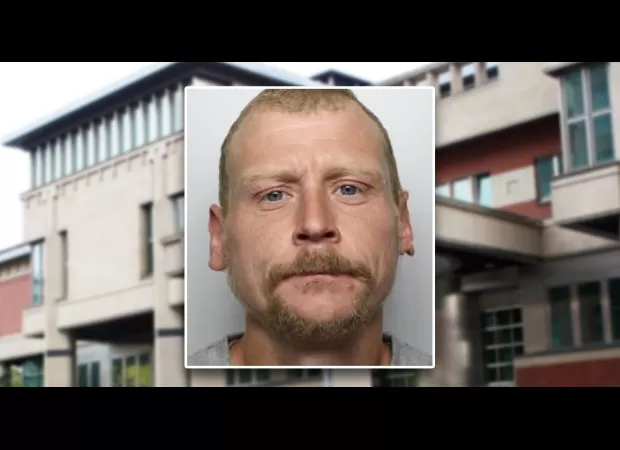 A cruel man attacked a woman with dementia, biting a piece of her, during a sexual assault.