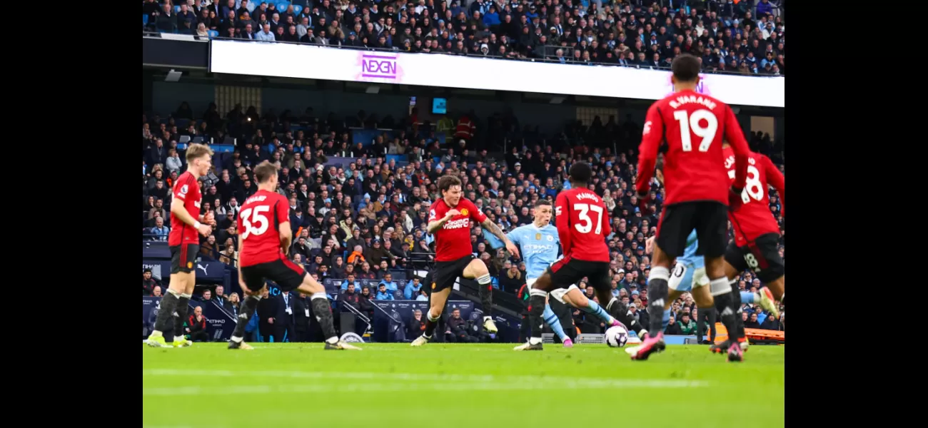 Gary Neville is disappointed with Victor Lindelof's performance and believes he could have done more to prevent Phil Foden's goal against Manchester United.