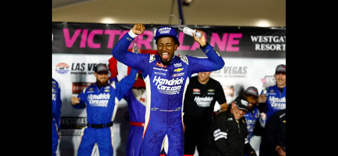 Rajah Carruth is the third Black driver to win a NASCAR national series race.