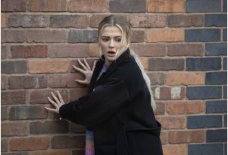 Bethany from Coronation Street is shocked when a main character gets hit by a car and dies in front of her.