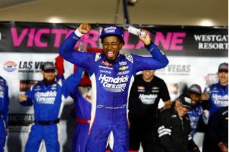 Rajah Carruth is the third Black driver to win a NASCAR national series race.