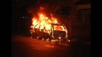In 2024, a Black man's work truck was vandalized with racist slurs and set on fire, which he compares to having a cross burned on his porch.