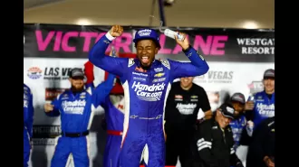 Rajah Carruth is the third Black driver to win a NASCAR national series race.
