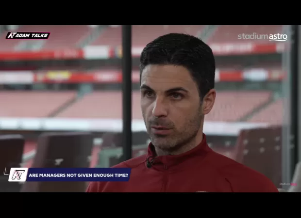 Arteta selects an Arsenal player often criticized by fans for his dream 5-a-side team.
