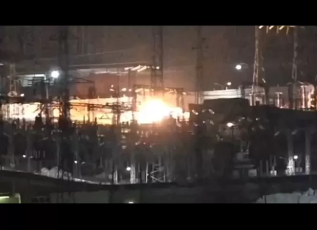 Sabotage blamed for explosions at Russian power plants near Ukraine border.