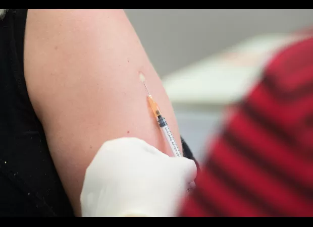 UK map shows where measles cases are suspected.