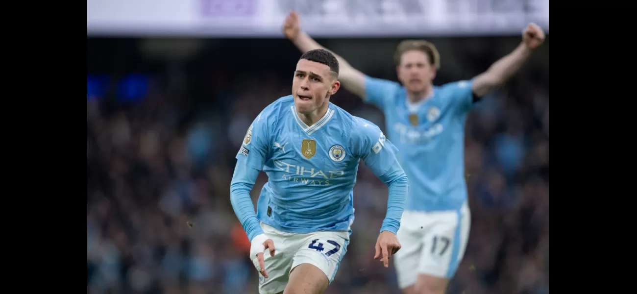 Michael Owen criticizes Marcus Rashford for error leading to Phil Foden's goal for Man Utd against Man City.