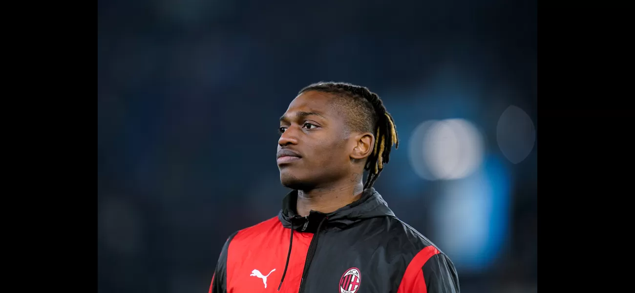 Rafael Leao dismisses transfer rumors to Chelsea, PSG, and Barcelona, stating his commitment to AC Milan.